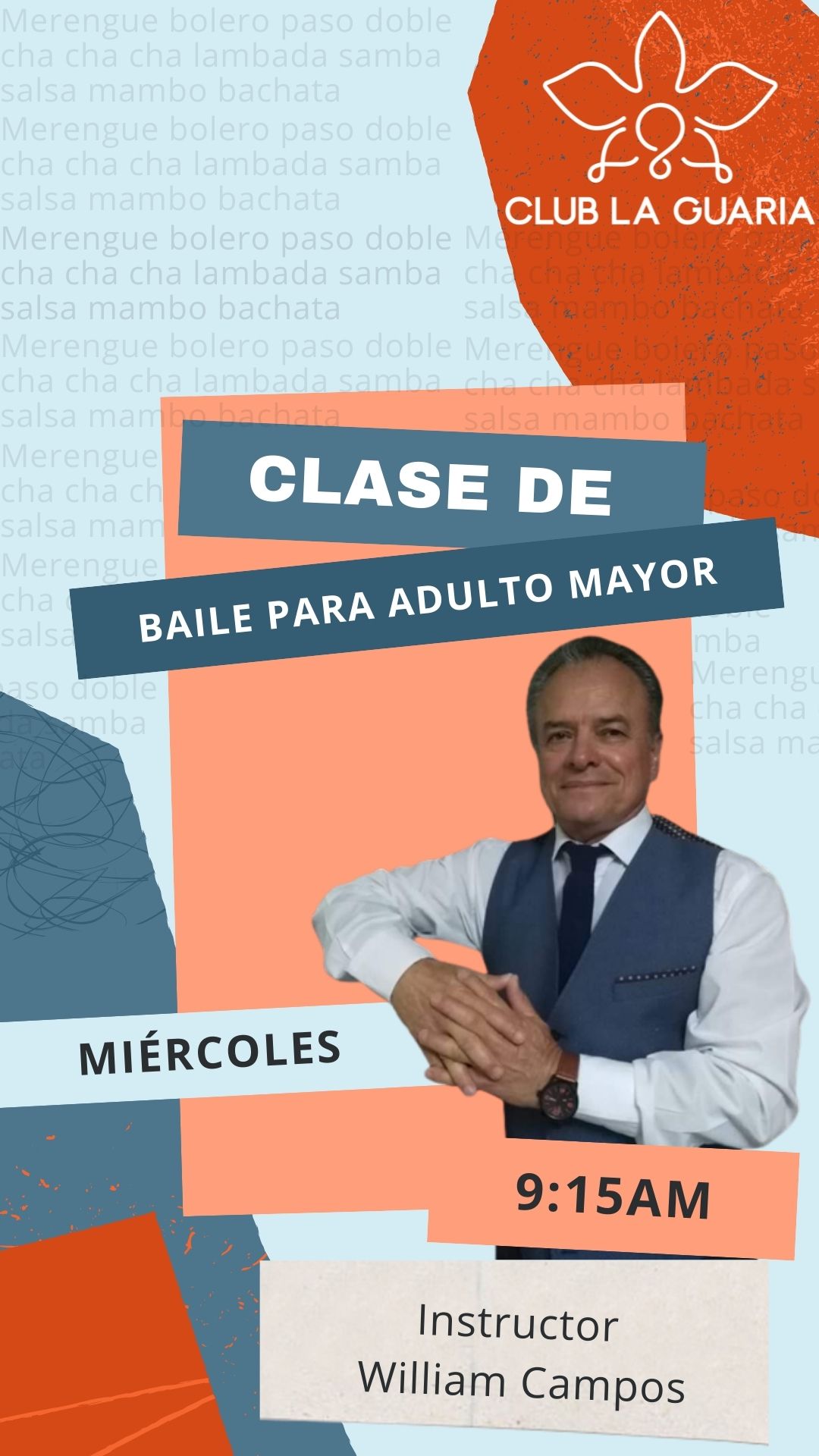 Clase de Baile Adulto Mayor